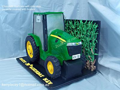 John Deere Tractor Cake - Cake by Kerry Lacey
