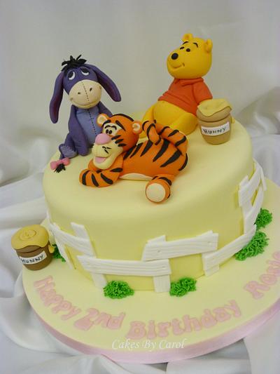 Winnie the pooh and friends - Cake by Carol