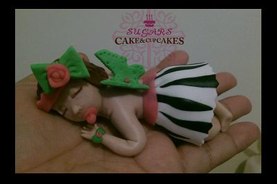 Butterfly baby girl - Cake by SUGARScakecupcakes