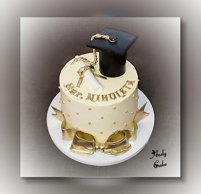 Graduation cake - Cake by AndyCake