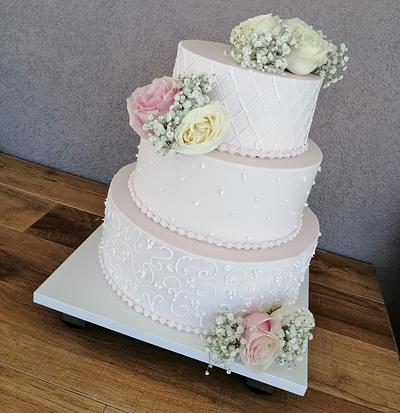 Wedding cake - Cake by Tortebymirjana