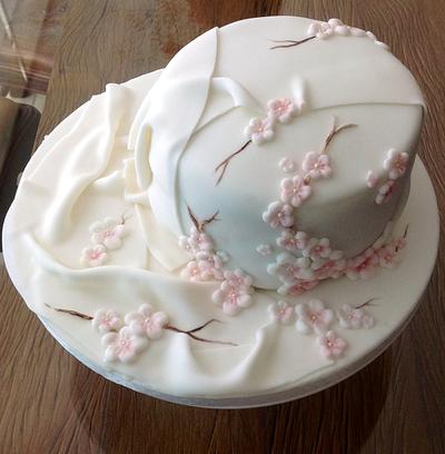 Cherry blossom Cake - Cake by Cláudia Oliveira