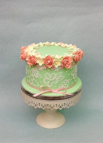 SPRING FLOWERS - Cake by elisabethcake 