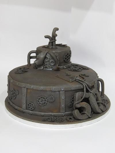 Steampunk cake - Cake by Audrey's