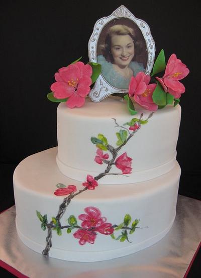 80th Birthday  - Cake by memphiscopswife