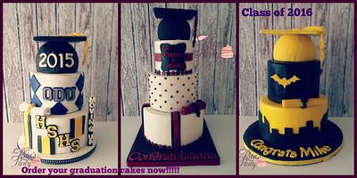 Graduation Cakes - Cake by Ritas Creations