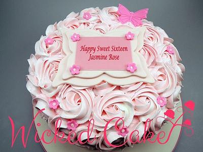 Sweet Sixteen - Cake by Jelena