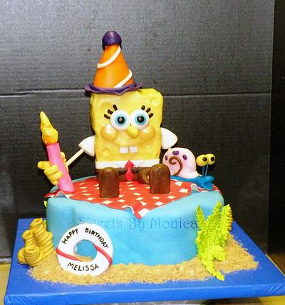 SpongeBob Birthday Party - Cake by Sweets By Monica