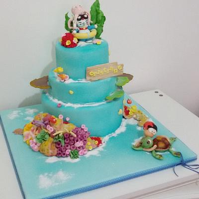 Doraimon cake - Cake by Sabrina Adamo 