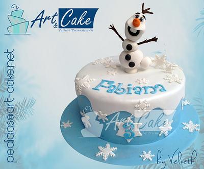Olaf Frozen - Cake by Art & Cake