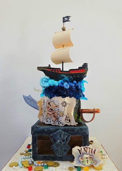 Pirates treasure cake - Cake by Clara