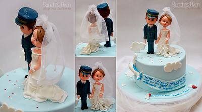 Wedding Cake - Cake by Sanchita Nath Shasmal