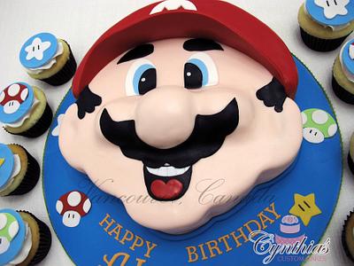 Mr. Mario! - Cake by Cynthia Jones