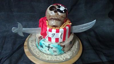 Pirate cake - Cake by Satir