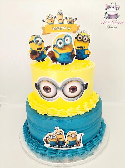 Minions - Cake by Kristina Mineva