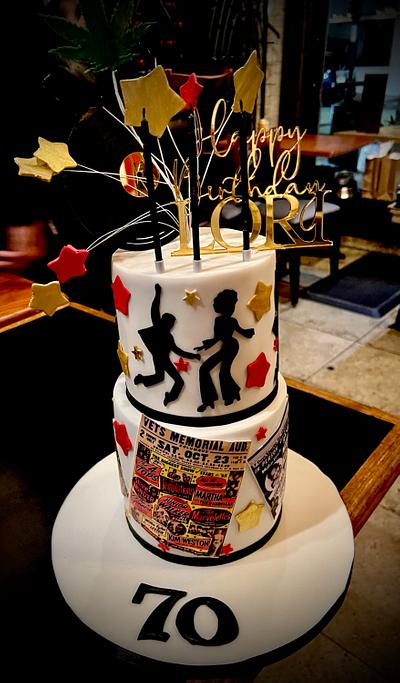 Motown Birthday  - Cake by The Elusive Cake Company