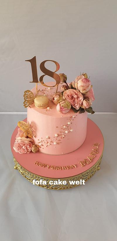  Lady cake . Birthday cake  - Cake by Fofaa22