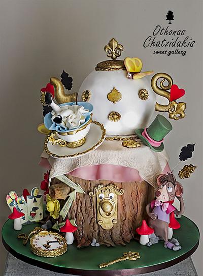 Alice in wonderland - Cake by Othonas Chatzidakis 