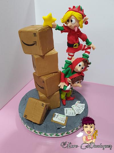 Christmas  Online 2020 - Cake by Lore Dominguez  Llop