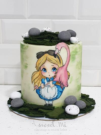 Alice in wonderland - Cake by Milene Habib