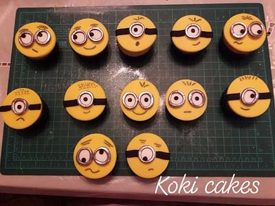 Minion cupcakes - Cake by Noha Sami