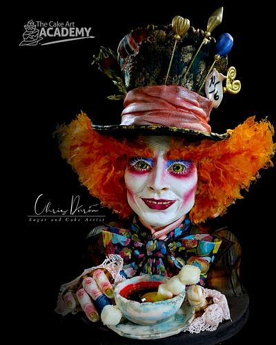 The Mad Hatter - Cake by Chris Durón from thecakeart.academy