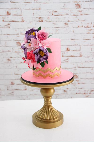 Floral  - Cake by Signature Cake By Shweta
