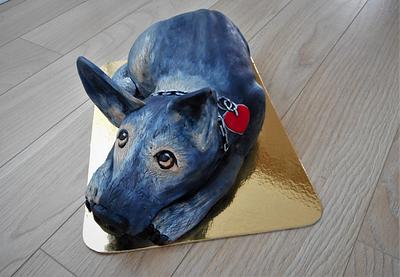 Dog cake  - Cake by Janka