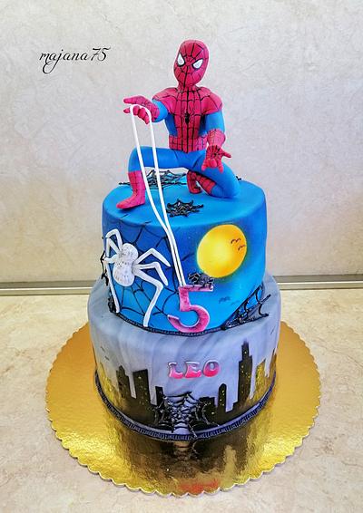 Spiderman - Cake by Marianna Jozefikova