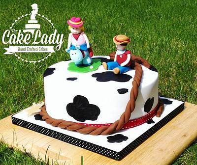 YEEEE HA! Cowboy cake  - Cake by The Cake Lady