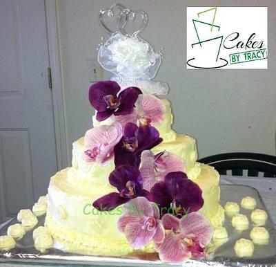 Wedding Cake - Cake by Tracy