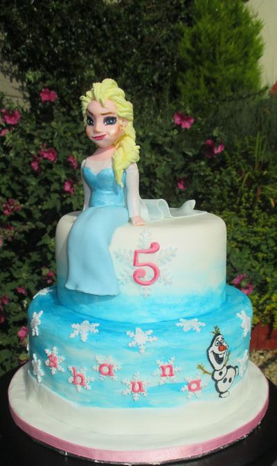 Frozen for Shauna - Cake by Sugar Duckie (Maria McDonald)
