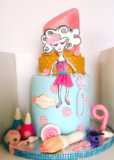 New makeup/ dress up cake - Cake by Ellice