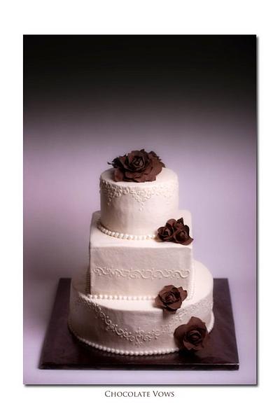 Wedding cake - Cake by Jan Dunlevy 