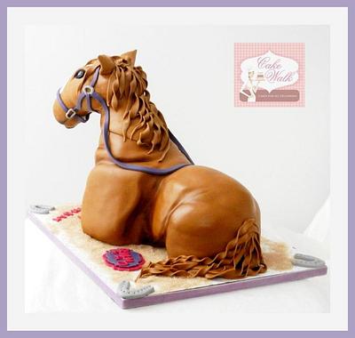 Horse Cake - Cake by Cakewalkuae