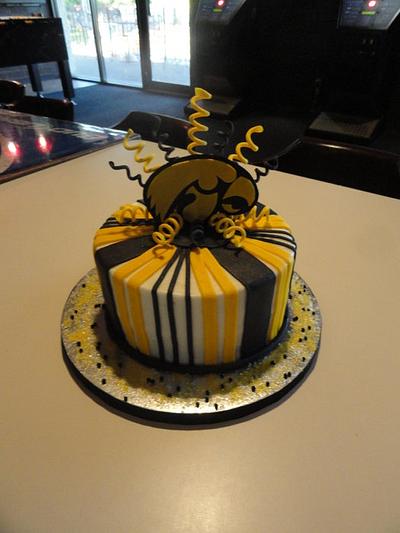 Iowa Hawkeyes Birthday - Cake by Rosalynne Rogers