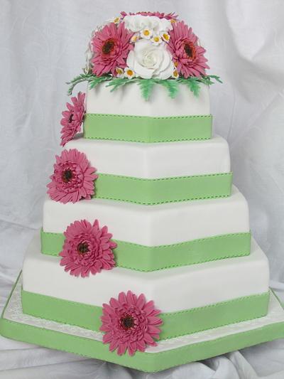 wedding cake - Cake by Michaela Wolf  Zuckerschneckerls Tortendeko und WECS.eU Lebensmitteldruck