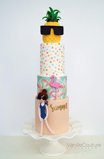 Chic Summer Girl ! - Cake by VanilleCouture