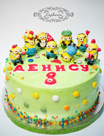 Minions party - Cake by Olya