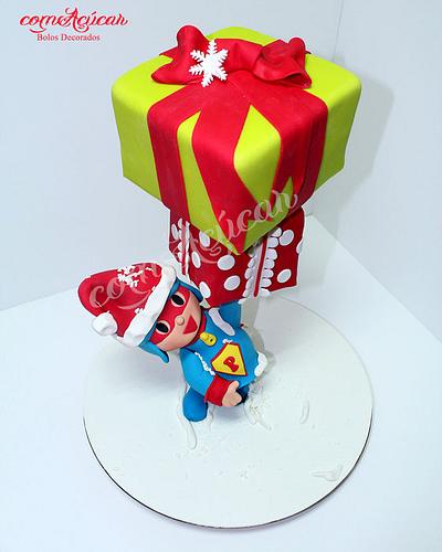 Super Pocoyo Christmas - Cake by Isabel Sousa