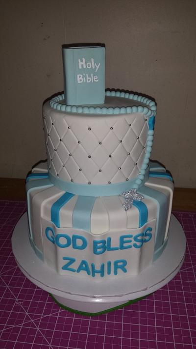 Baptismal Cake - Cake by Nicole Verdina 