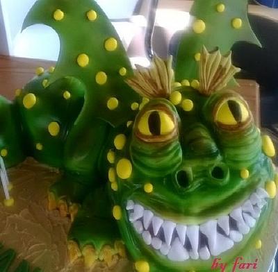 the dragon cake - Cake by mikey