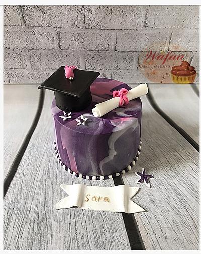 Graduation cake - Cake by Wafaa mahmoud