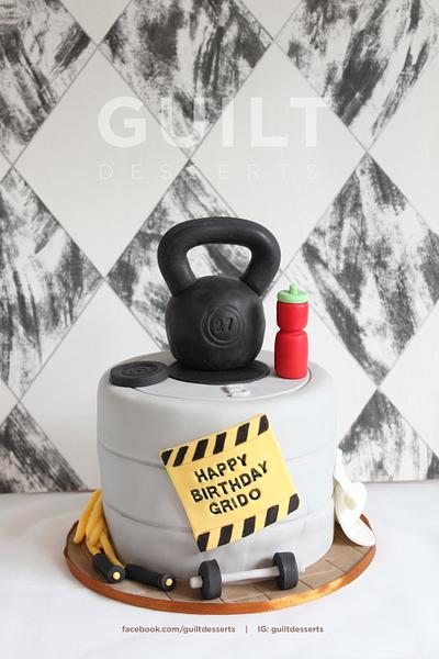 Crossfit Mania - Cake by Guilt Desserts