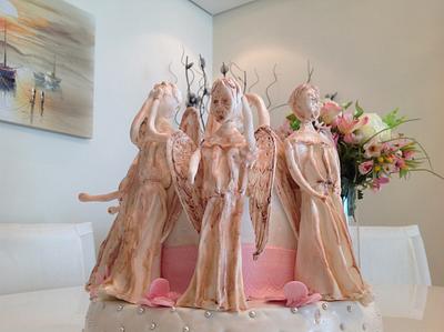 Weeping Angels - Cake by Malika