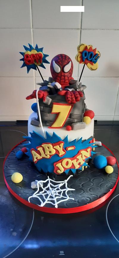 Spider dude  - Cake by Bubba's cakes 