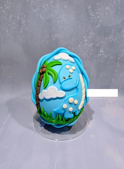 Little dinosaur  - Cake by Joan Sweet butterfly 