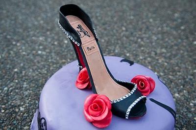 High Heel Shoe Cake - Cake by sherrys