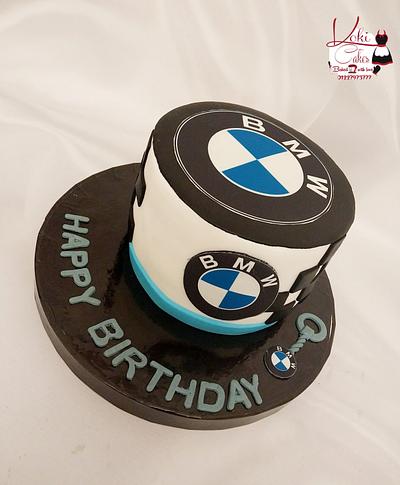 "BMW fans cake" - Cake by Noha Sami