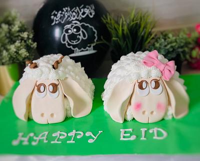 Sheep cake by Doaa zaghloul  - Cake by Doaa zaghloul 